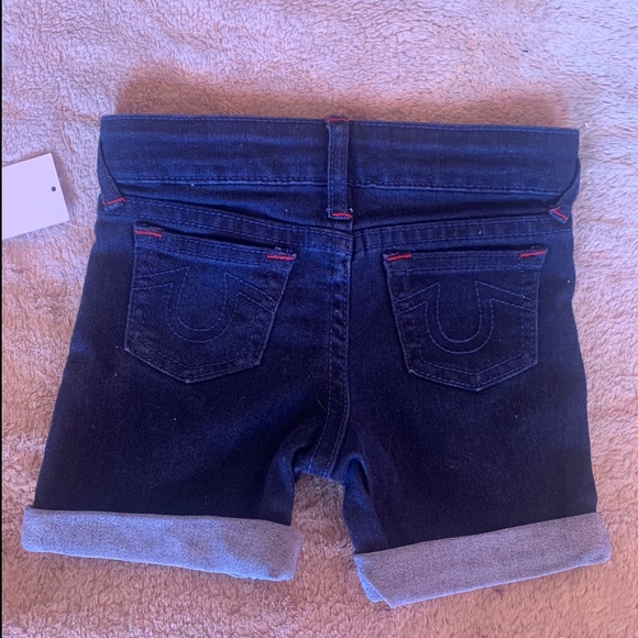True religion denim toddler Shorts - Picture 2 of 3